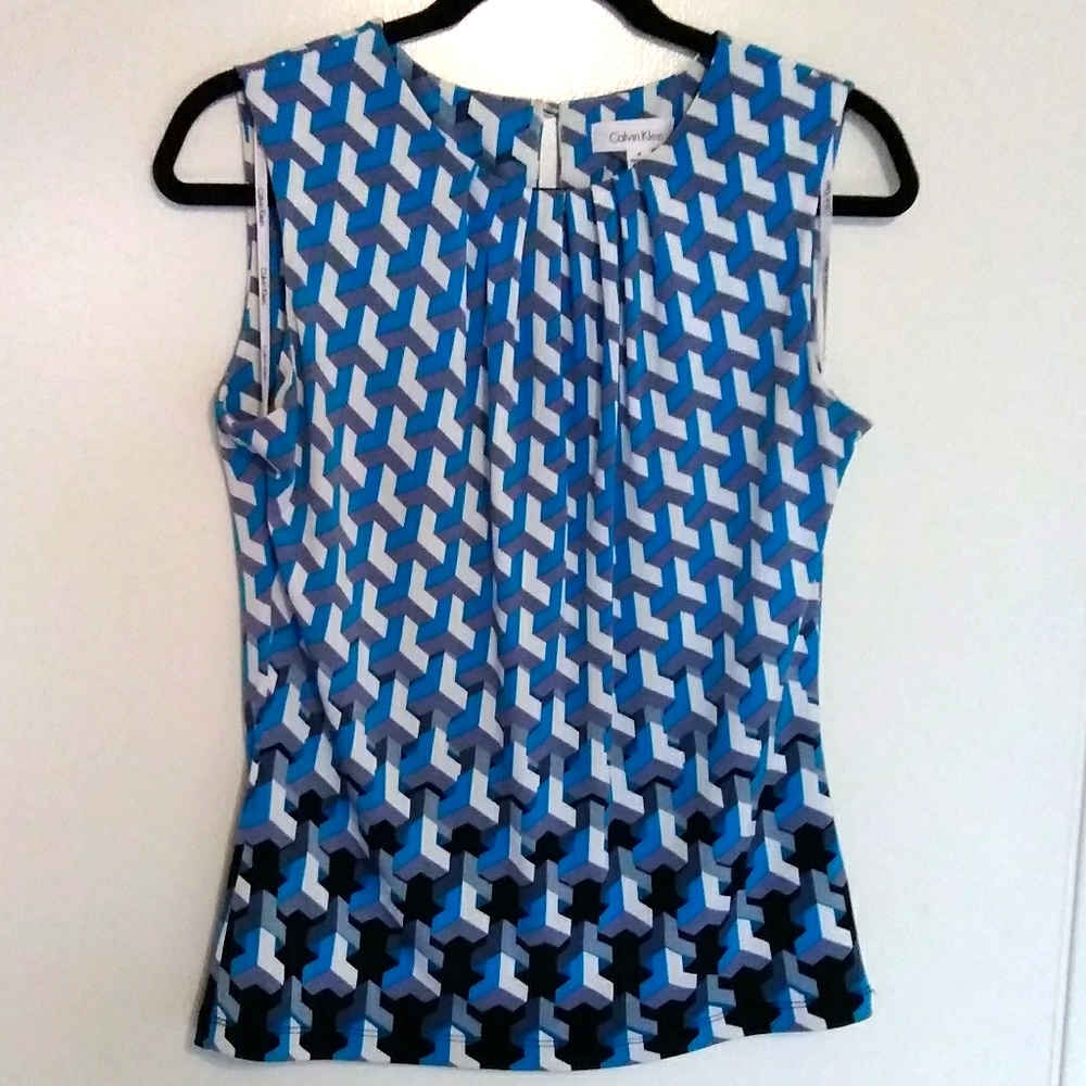 ⭐BOGO Calvin Klein Sleeveless Blouse